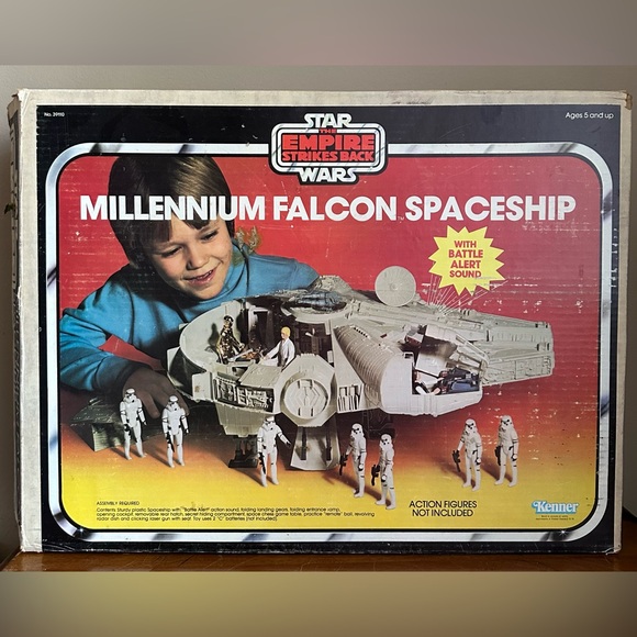 Kenner 1977 Millennium Falcon Spaceship Star Wars The Empire Strikes Back 39110 - Picture 1 of 16